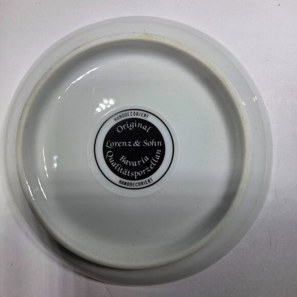 Lorenz & Sohn Bavaria Porcelain coaster trinket dish Decorative mini plate - Picture 2 of 4